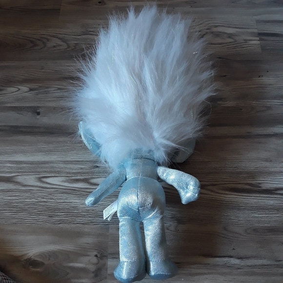 Trolls World Tour blue sparkle plush - Picture 3 of 3